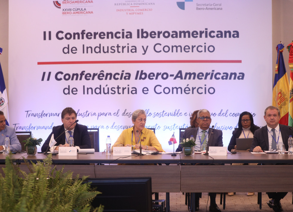 Narciso Casado y Esteba Campero presentan el XIV Encuentro Empresarial Iberoamericano y Encuesta de la Mipyme en Santo Domingo